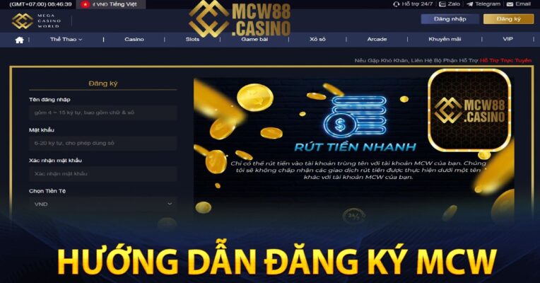 HƯỚNG DẪN ĐĂNG KÝ MCW - BẮT ĐẦU HÀNH TRÌNH CỦA BẠN