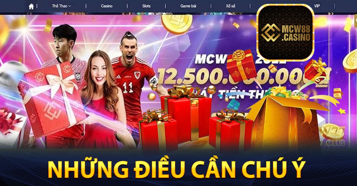 Những điều cần chú ý