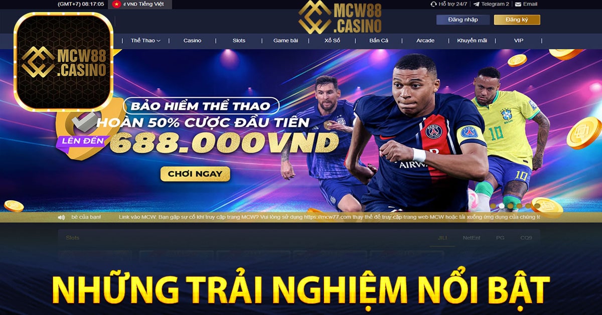 Những trải nghiệm nổi bật tại thể thao MCW