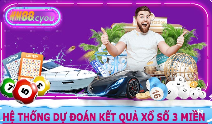 Hệ thống dự đoán kết quả xổ số 3 Miền 